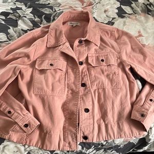 Madewell pretty pink jacket